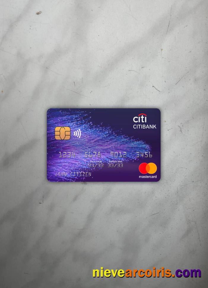 Hong Kong Citibank mastercard photolook